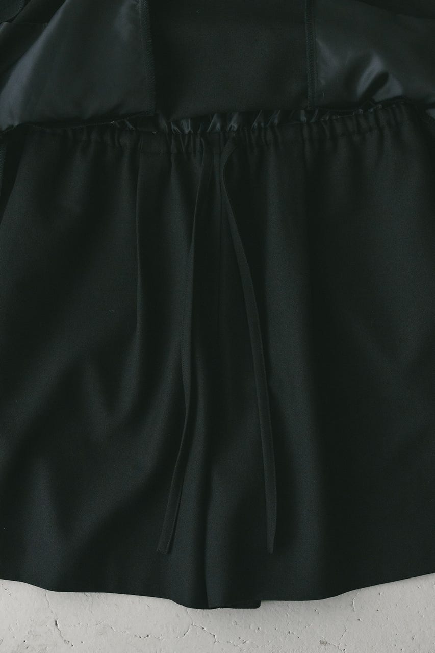 レイヤーベストショートオールインワン BLK M
