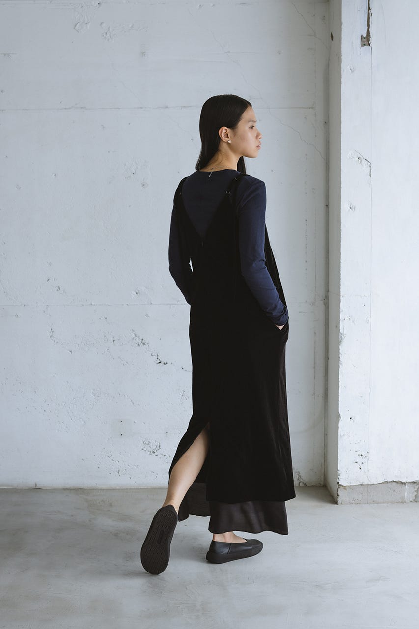 【美品】 naokitomizuka ベロアワンピース レディース 333◇ベロアワンピース グレー axes femme KAWAII アクシーズ