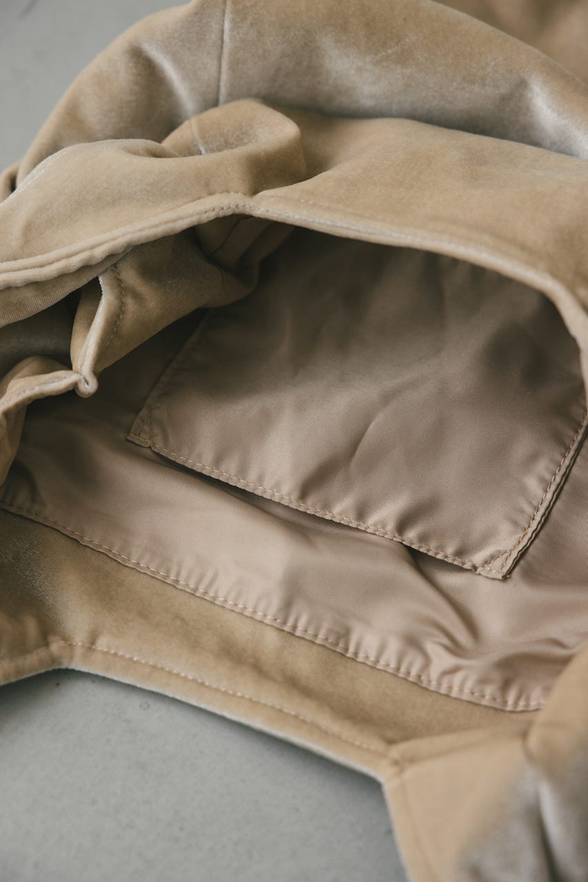 ベロアマルシェバッグ IVOY FREE