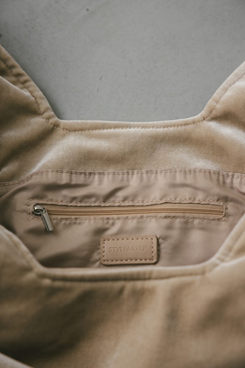 ベロアマルシェバッグ IVOY FREE