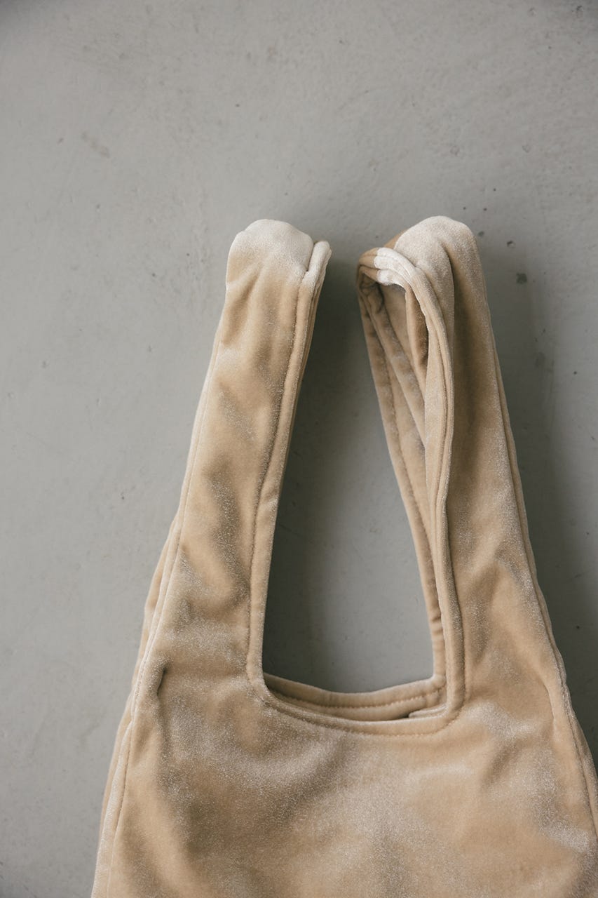 ベロアマルシェバッグ IVOY FREE