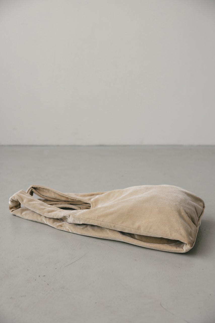 ベロアマルシェバッグ IVOY FREE