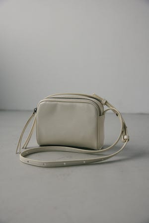 ダブルジップミニショルダーバッグ