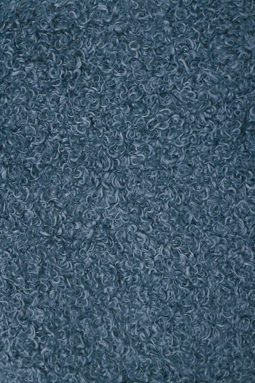 フラッフィーファーニット BLU FREE