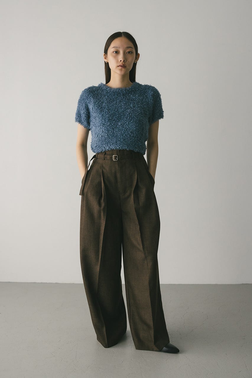 STYLEMIXERスタイルミキサー　フラッフィーファーニット STYLEMIXER | フラッフィーファーニット (ニット ) |SHEL'TTER