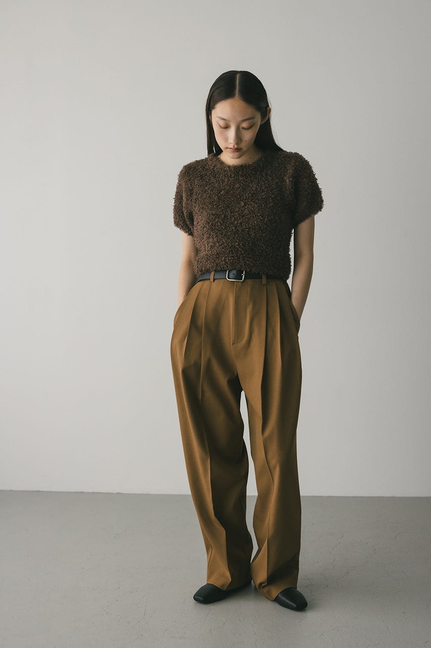 フラッフィーファーニット BRN FREE