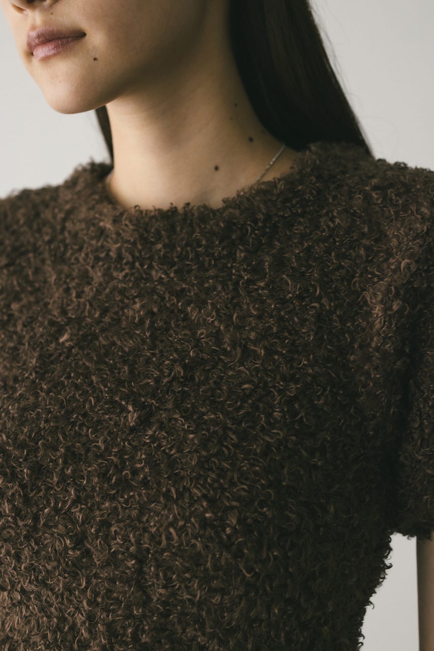 STYLEMIXER | フラッフィーファーニット (ニット ) |SHEL'TTER