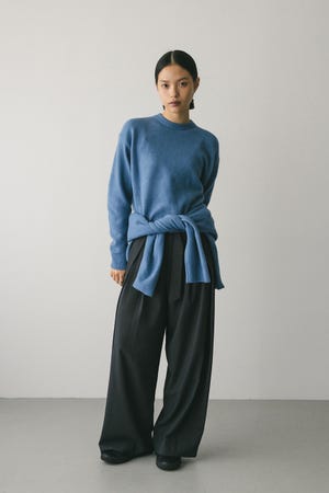 ウールニットプルオーバー