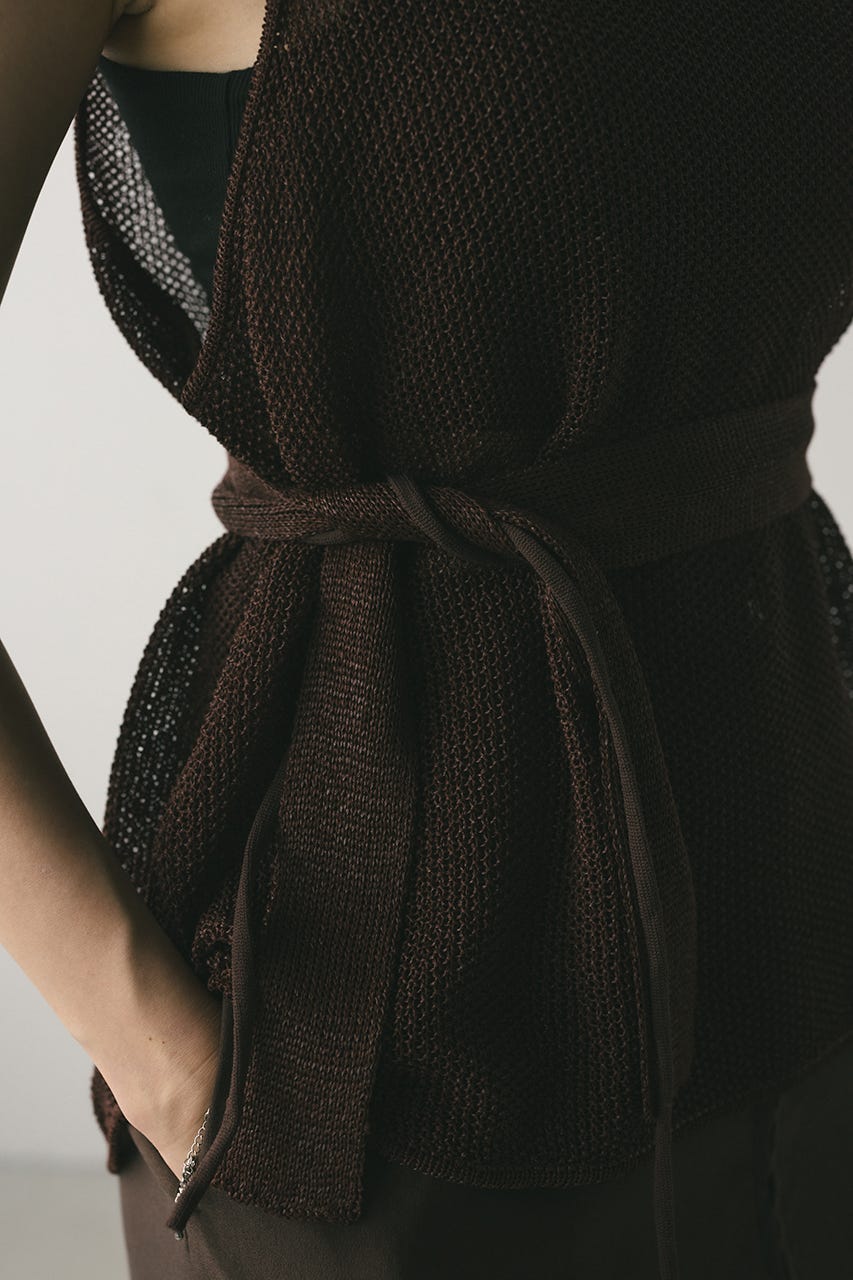 キリキリページ STYLEMIXER | チョーカーニットタンク (タンクトップ ) |SHEL