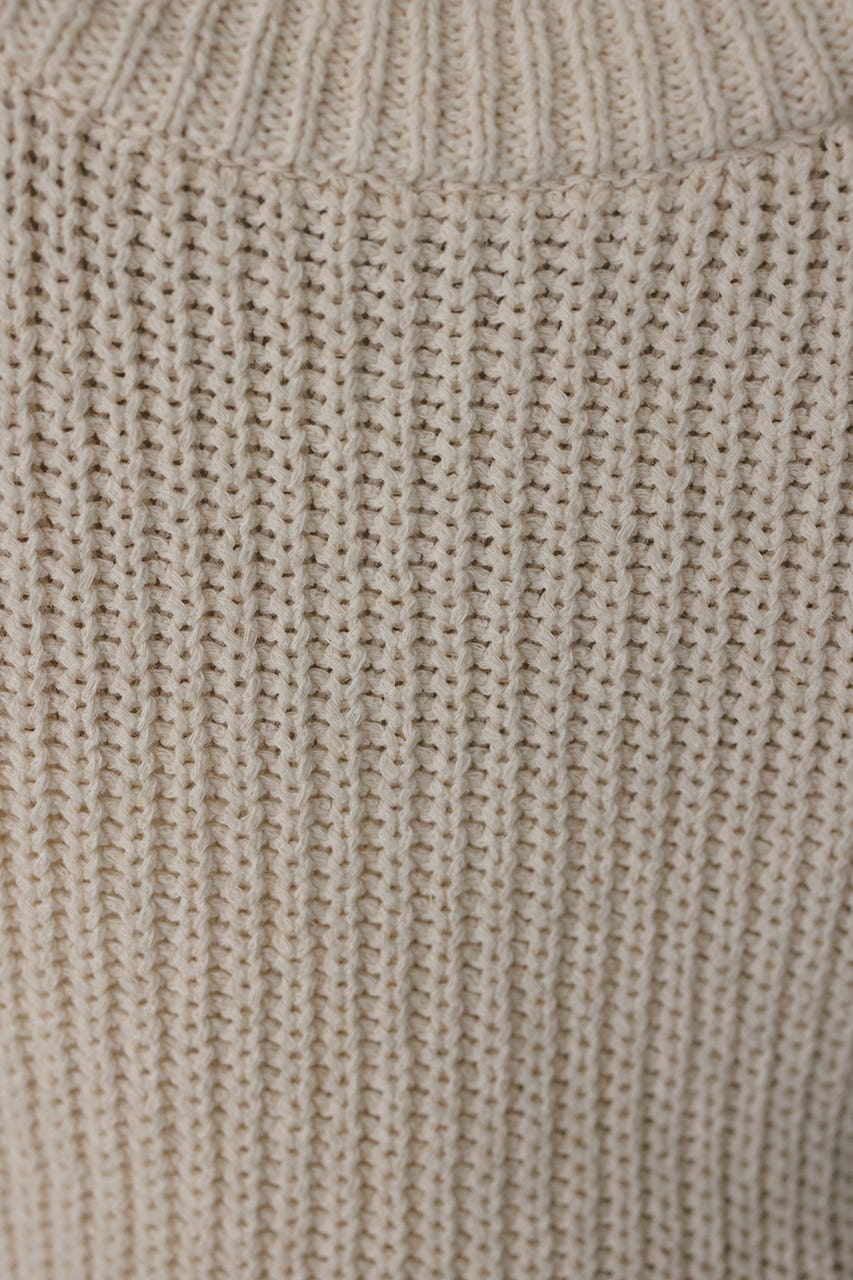 2WAYペプラムニットタンク WHT FREE