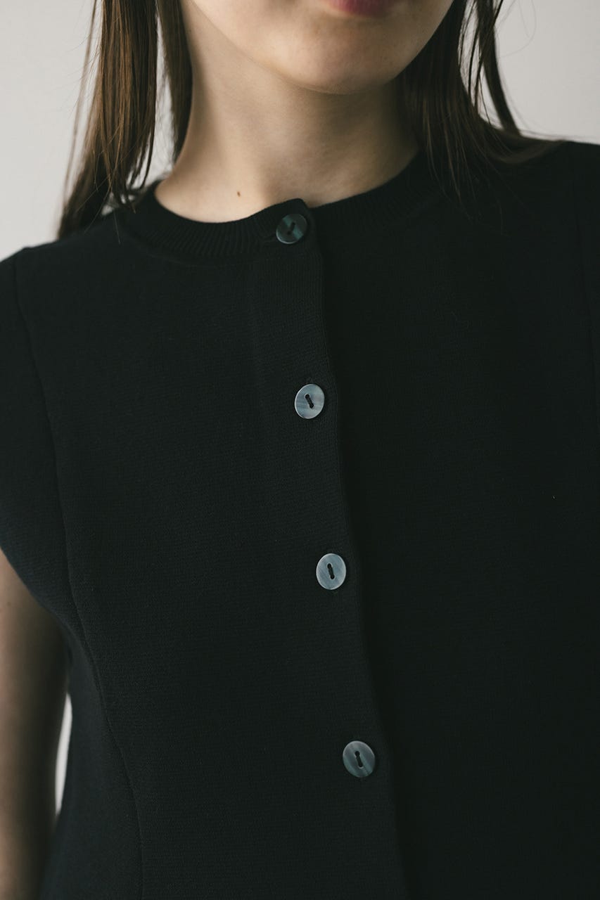 ドライニットフレアベスト BLK FREE