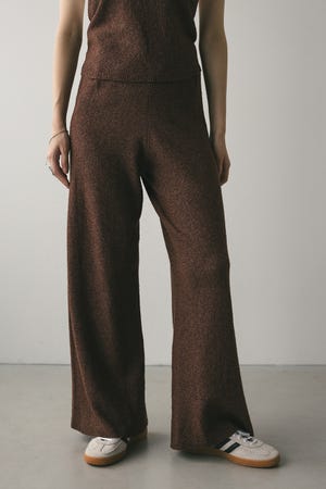 リラックスパイルニットパンツ