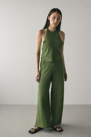 リラックスパイルニットパンツ