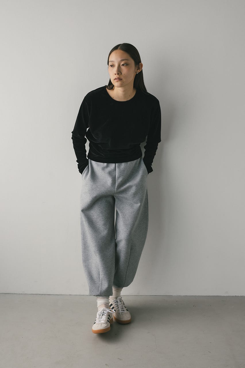 o project メッシュ 長袖 カットソー STYLEMIXER | メッシュベロアロンT (Tシャツ・カットソー(長袖