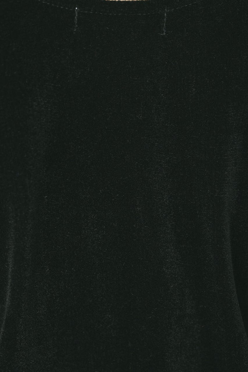 メッシュベロアロンT BLK FREE