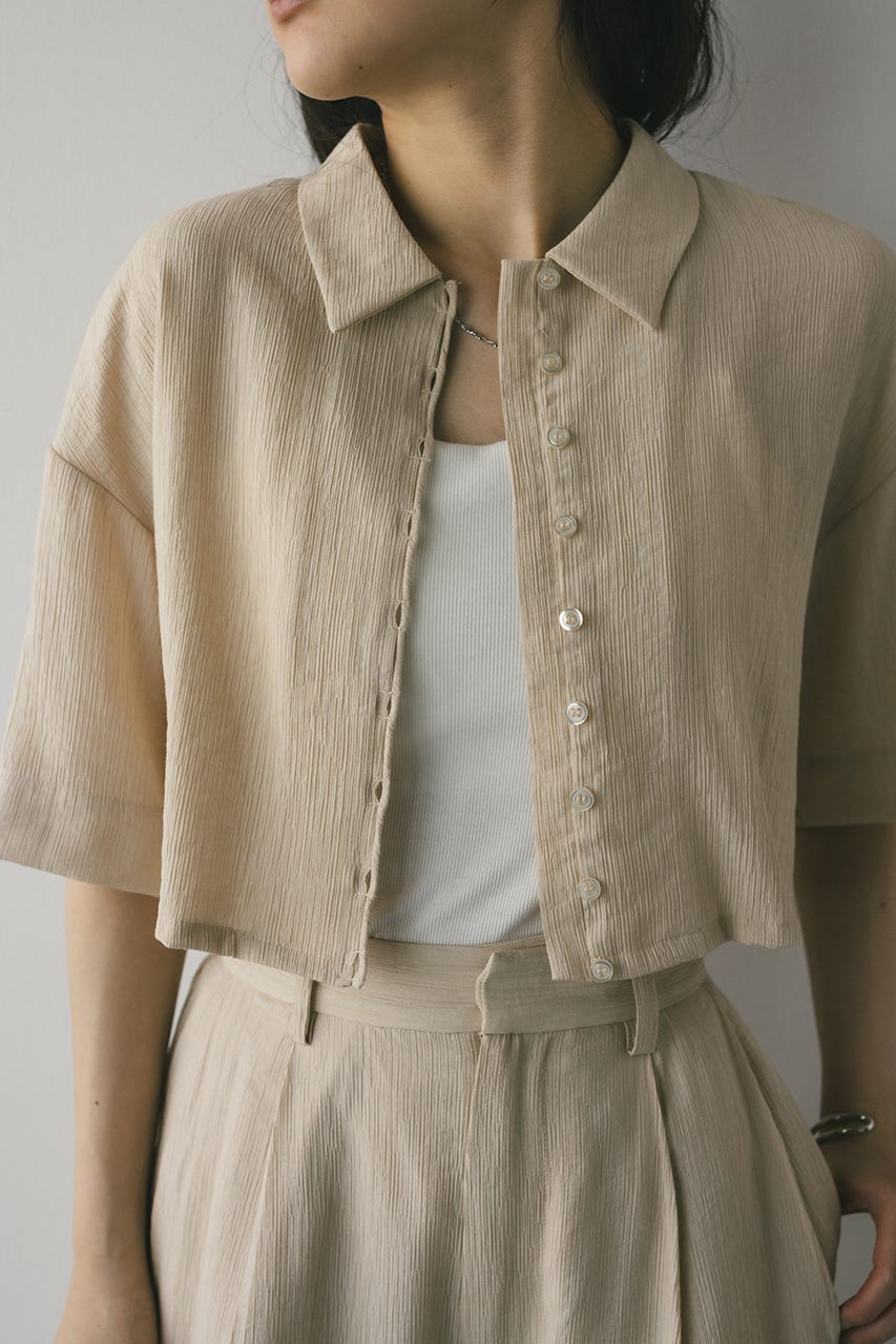 STYLEMIXER | バックオープンワッシャーシャツ (シャツ