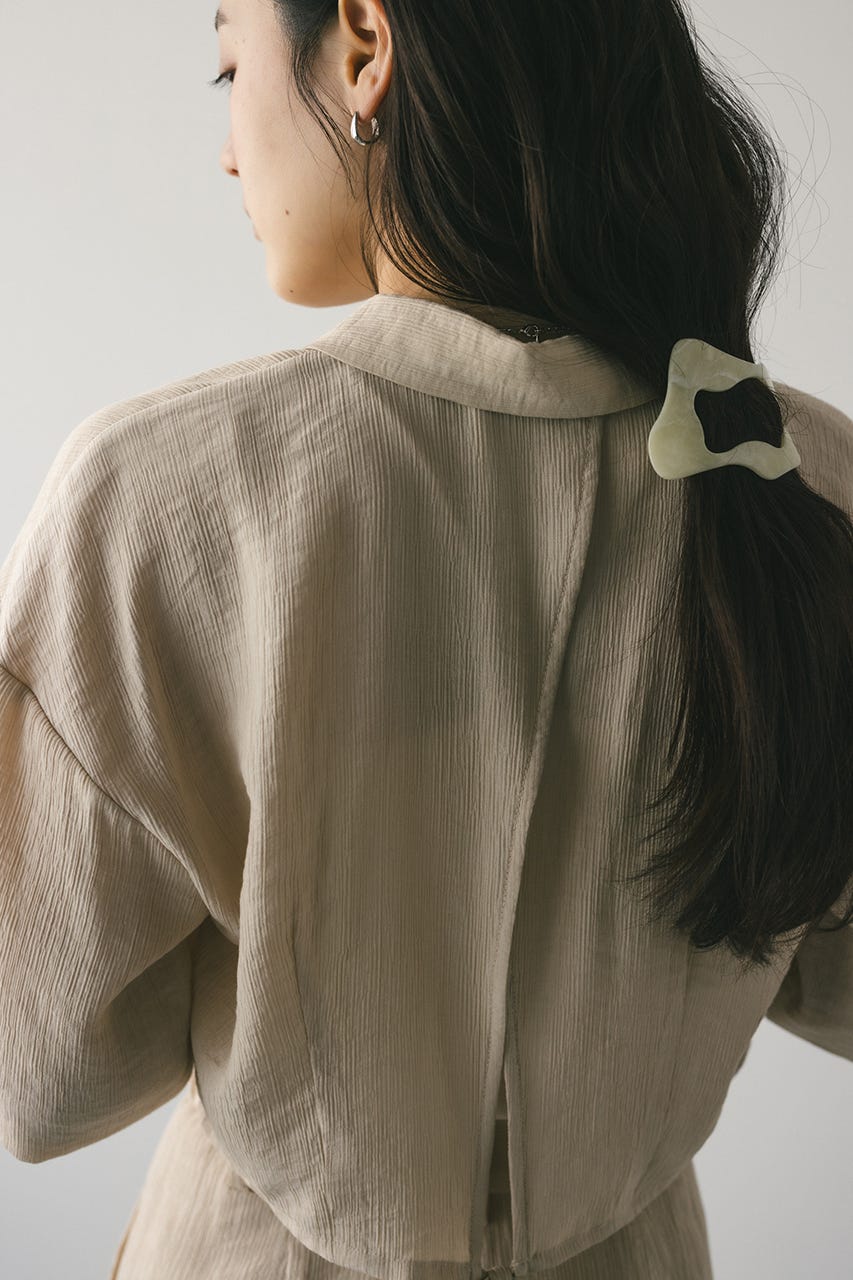 STYLEMIXER | バックオープンワッシャーシャツ (シャツ