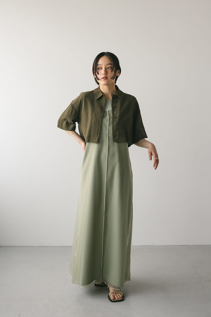 STYLEMIXER | バックオープンワッシャーシャツ (シャツ