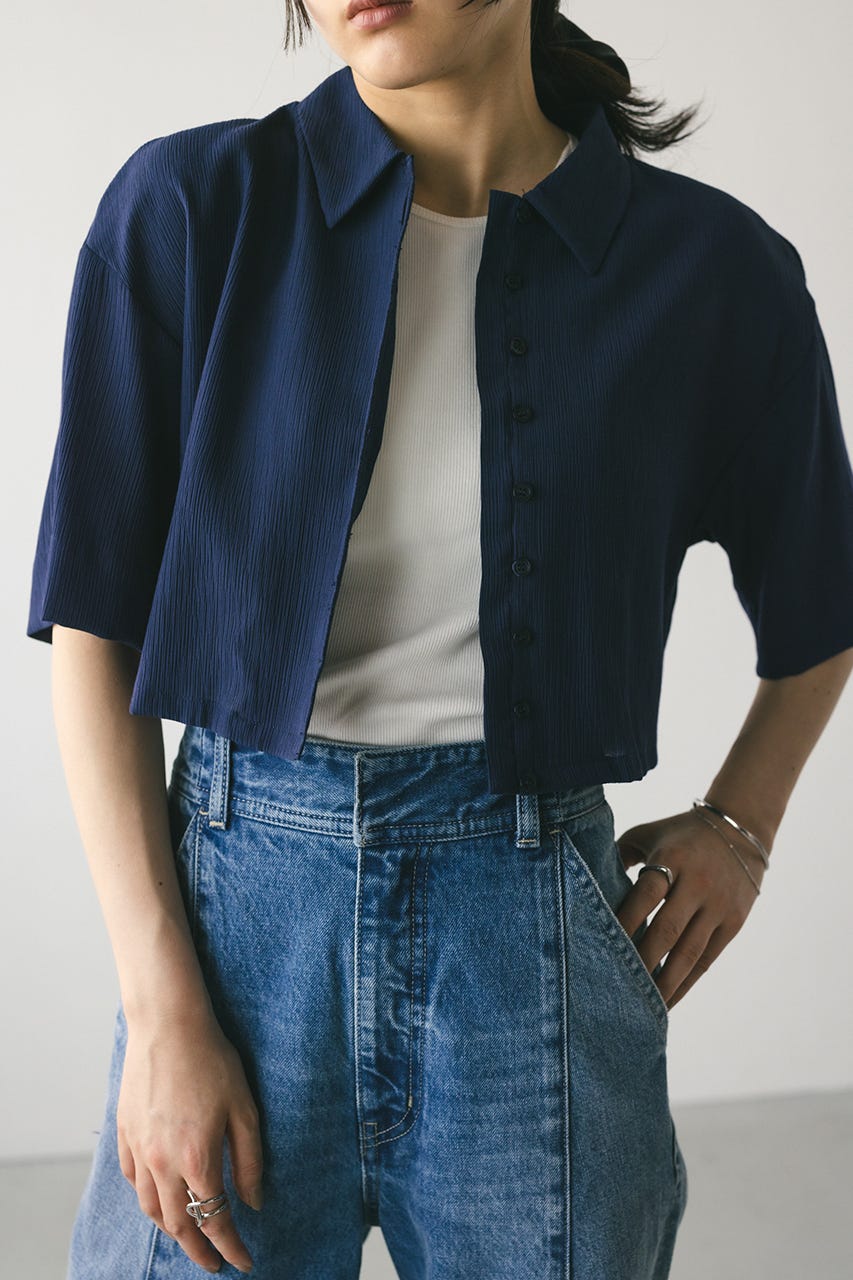 STYLEMIXER | バックオープンワッシャーシャツ (シャツ