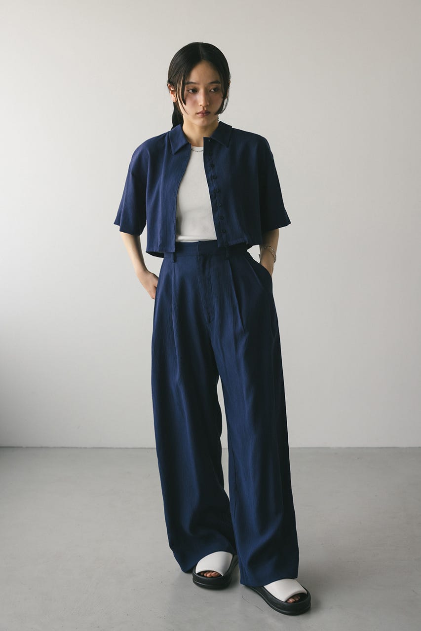 STYLEMIXER | バックオープンワッシャーシャツ (シャツ