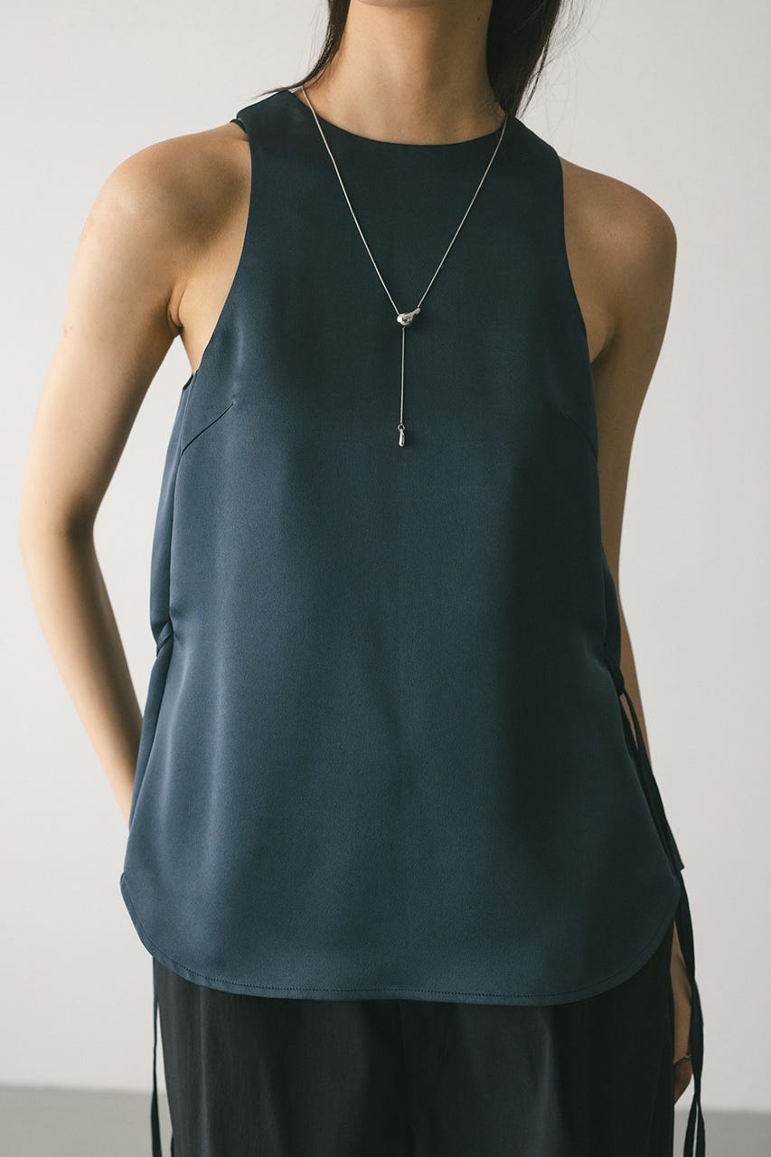 サテンアメスリタンクトップ GRY FREE