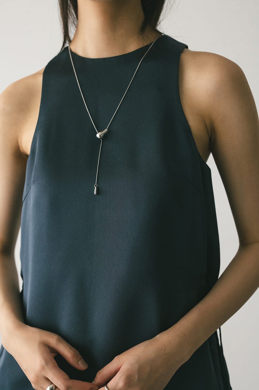 サテンアメスリタンクトップ GRY FREE
