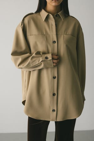 エポレットビッグシャツ