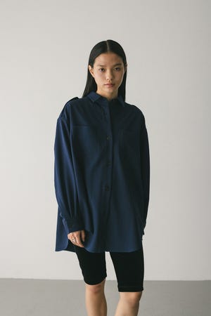 エポレットビッグシャツ