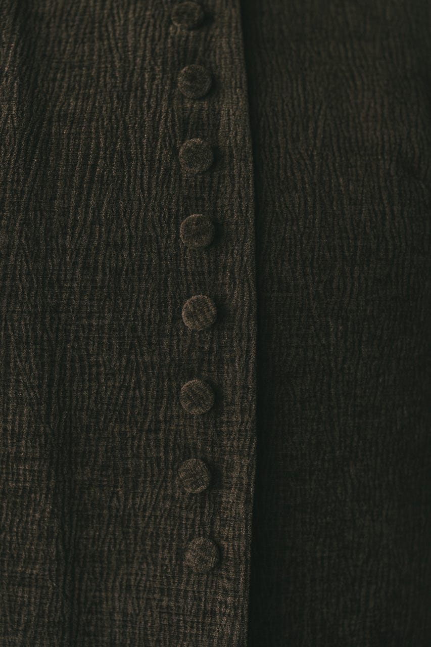 A/Pベロアボレロ セットアップ対応】ベロアZIPパーカー|ems excite | RETRO GIRL