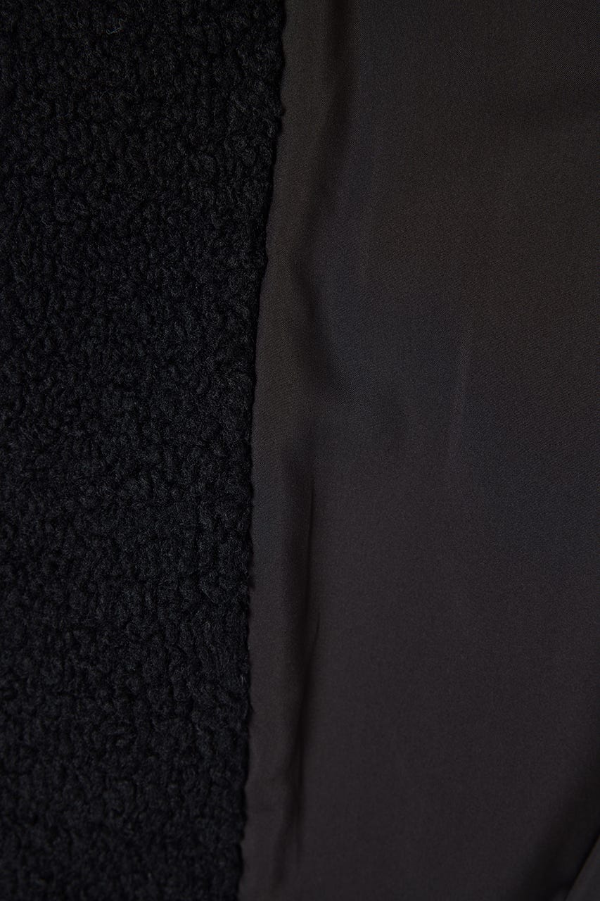 ボアブルゾン BLK FREE