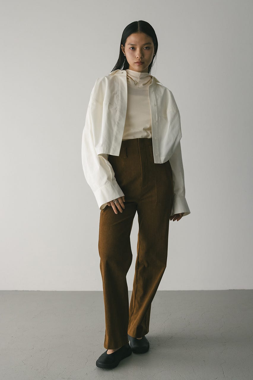 フォルムショートシャツ WHT FREE