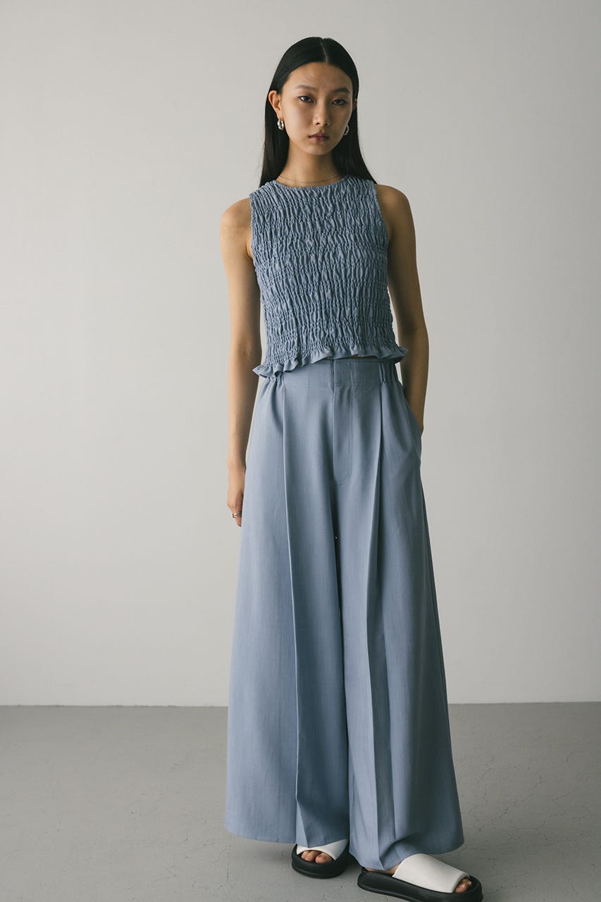 STYLEMIXER | フロントタックワイドパンツ (パンツ ) |SHEL'TTER