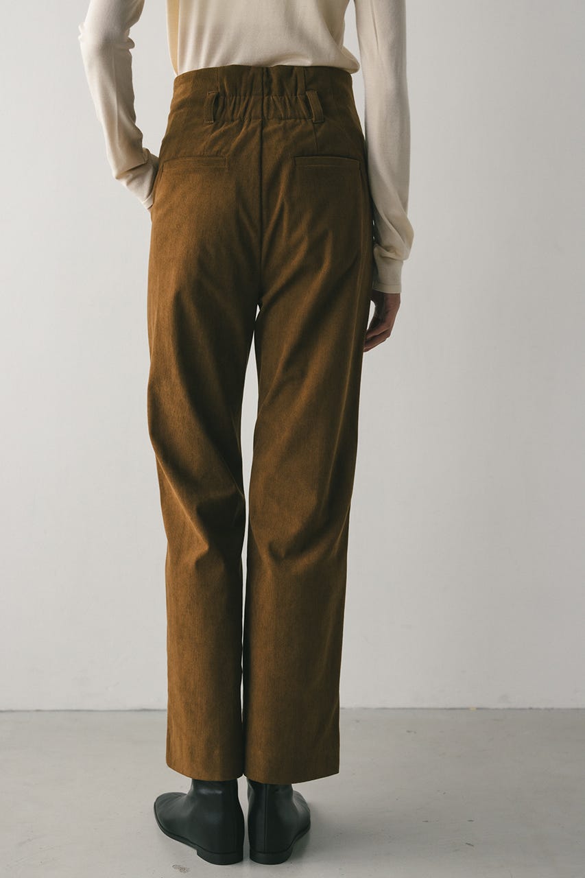 コーデュロイセミフレアパンツ CAM M