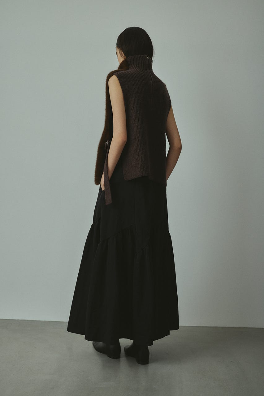 STYLEMIXER | スラッシュパネルスカート (スカート(ロング) ) |SHEL