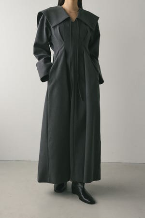 ビッグカラーワンピース