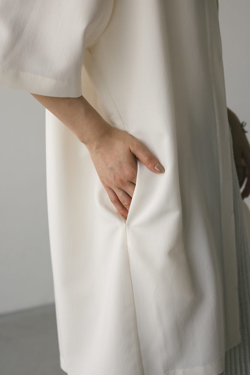 STYLEMIXER | プリーツラップセットシャツワンピース