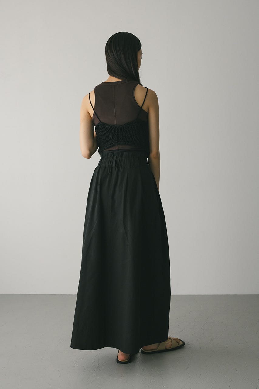 ハンドメイドニットビスチェ BLK FREE