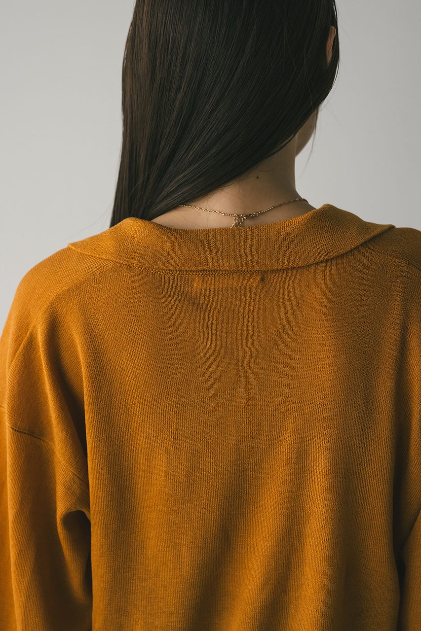 テーラーカラーニットカーデ ORG FREE