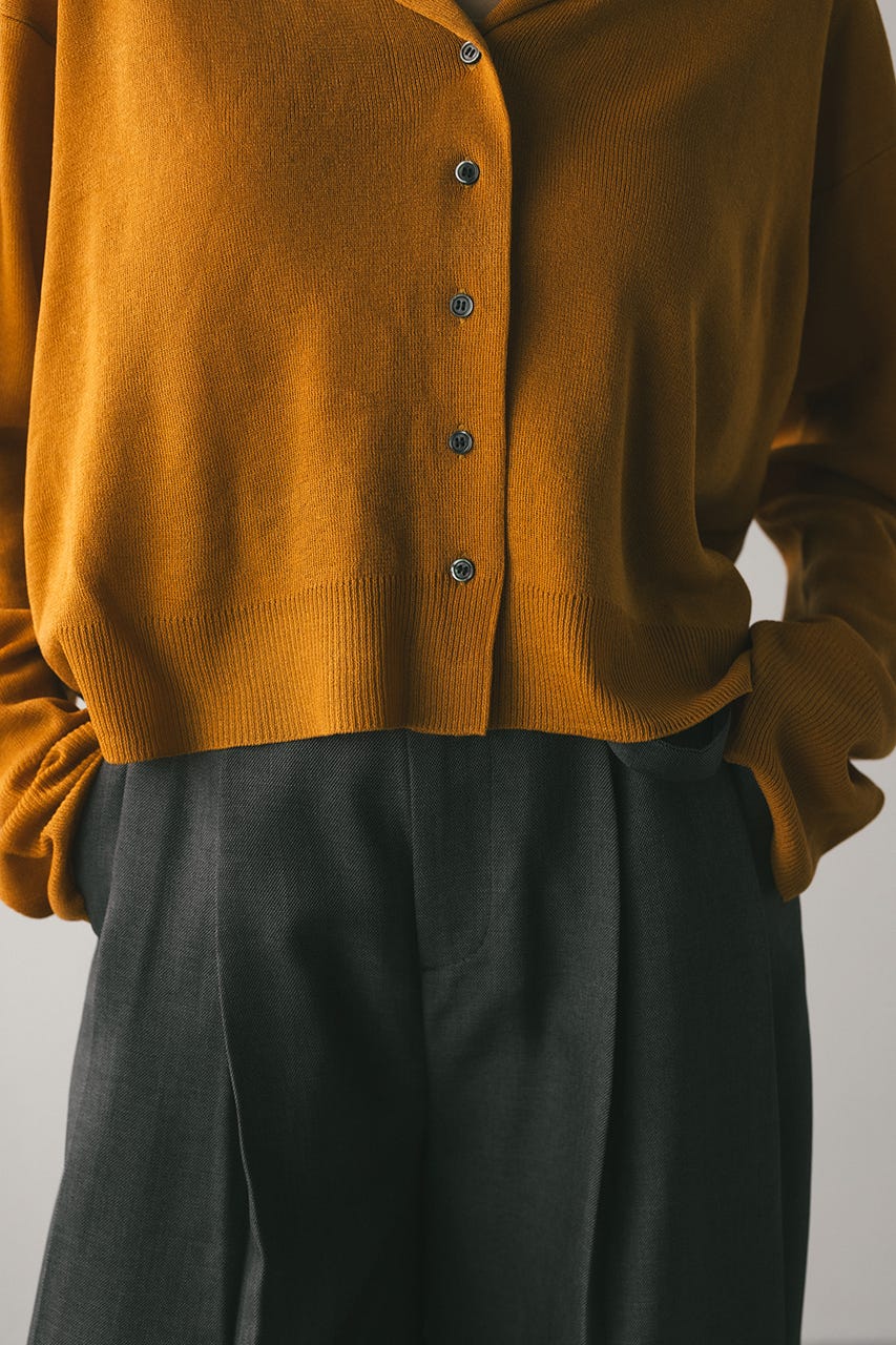 テーラーカラーニットカーデ ORG FREE