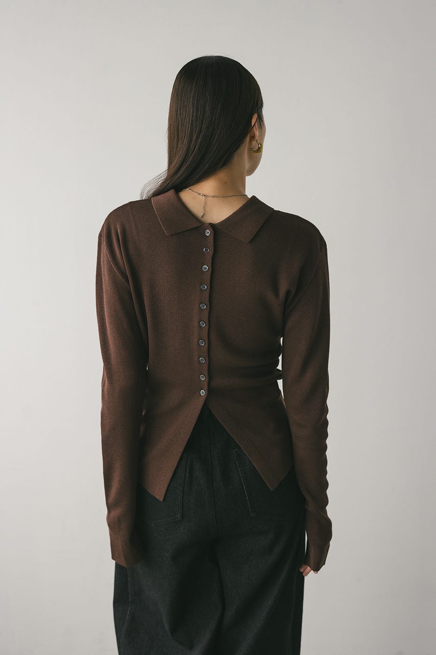 STYLEMIXER | 2WAYカラーニットポロ (ニット ) |SHEL'TTER WEBSTORE