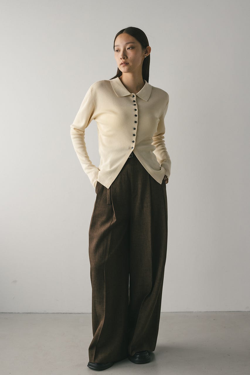 STYLEMIXER | 2WAYカラーニットポロ (ニット ) |SHEL'TTER WEBSTORE