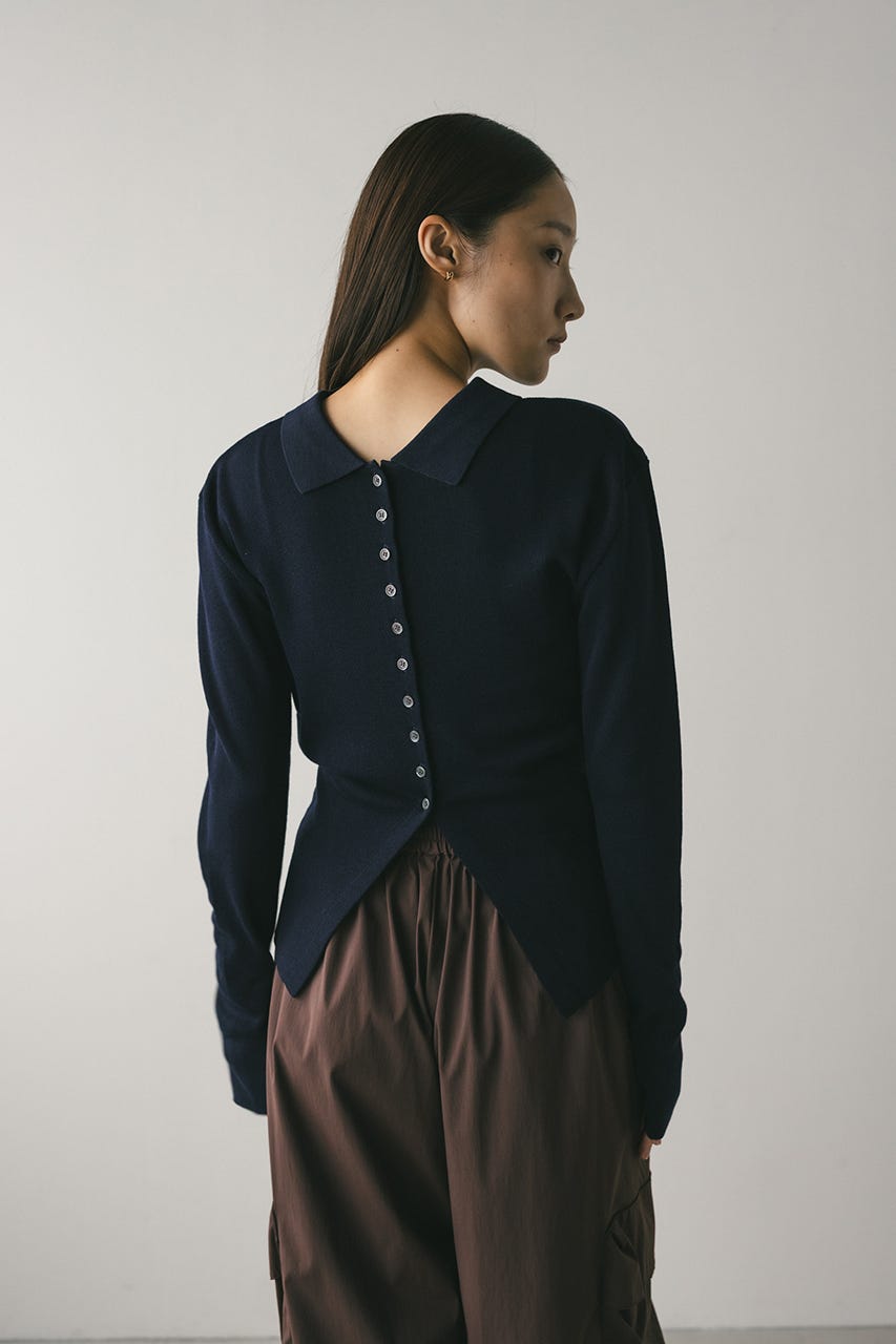 STYLEMIXER | 2WAYカラーニットポロ (ニット ) |SHEL'TTER WEBSTORE