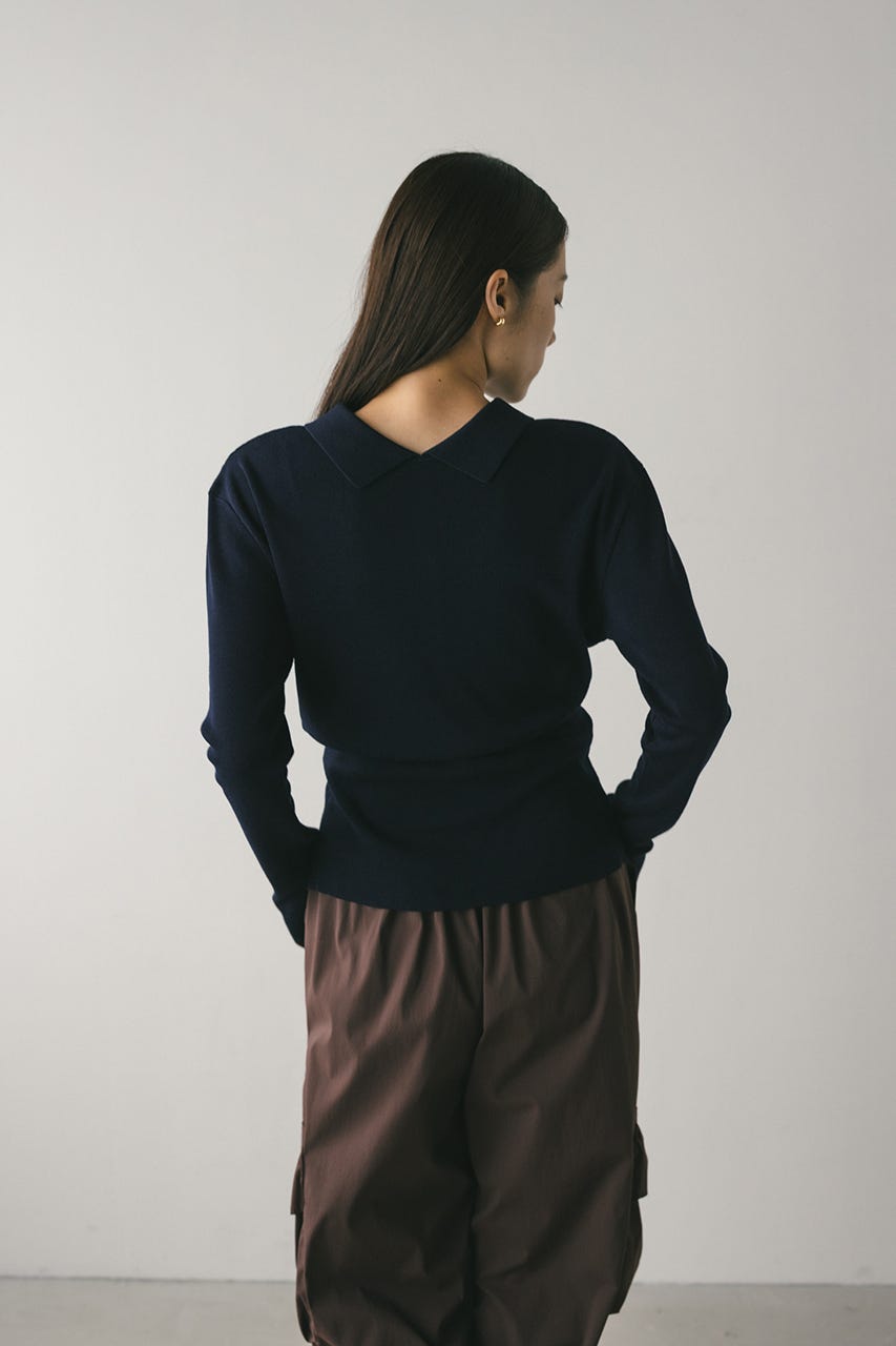 maharo アルチビオ archivio 3WAYボンボン付ニット STYLEMIXER | 2WAYカラーニットポロ (ニット ) |SHEL'TTER WEBSTORE