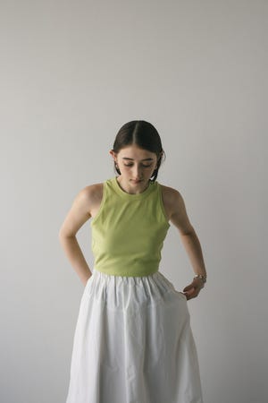 ヘムラウンドタンクトップ