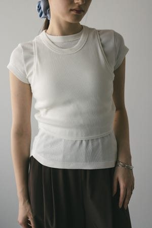 ヘムラウンドタンクトップ