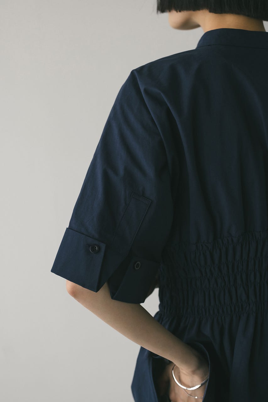 ウエストシャーリングシャツ NVY FREE