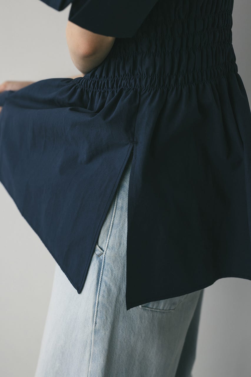 ウエストシャーリングシャツ NVY FREE