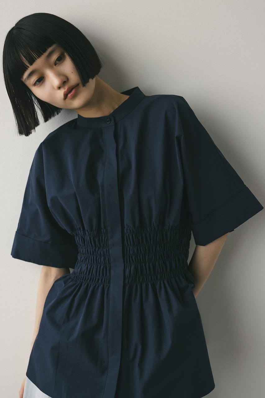 ウエストシャーリングシャツ NVY FREE