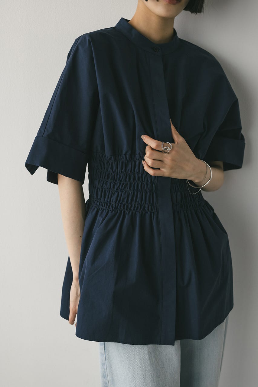 ウエストシャーリングシャツ NVY FREE