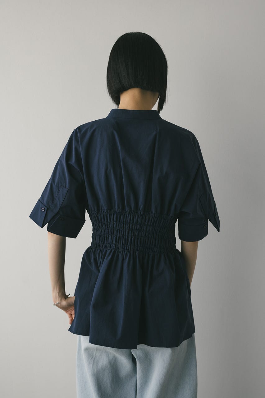 ウエストシャーリングシャツ NVY FREE
